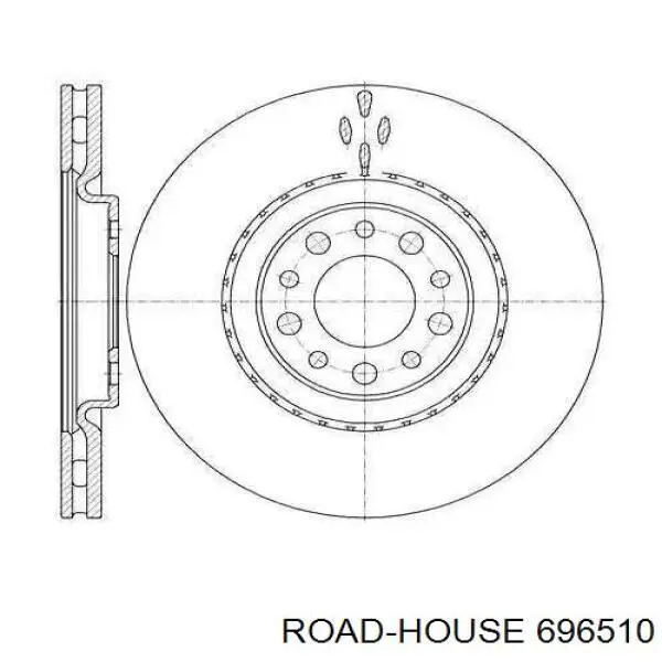 6965.10 Road House freno de disco delantero