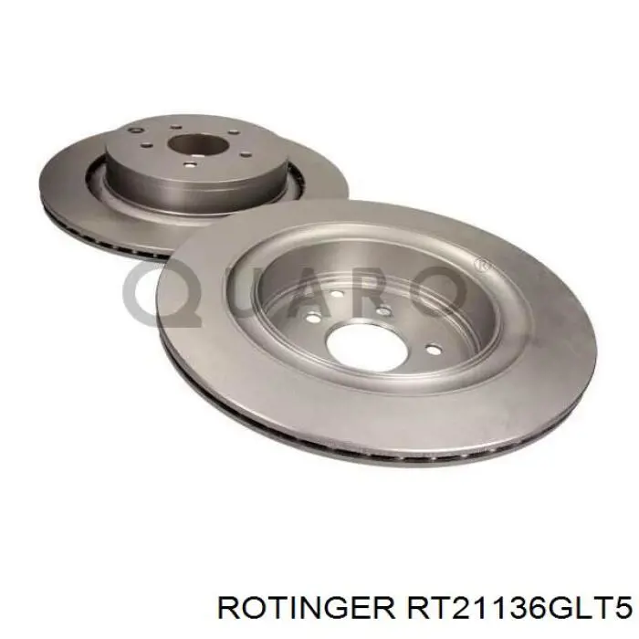 RT21136GLT5 Rotinger disco de freno trasero