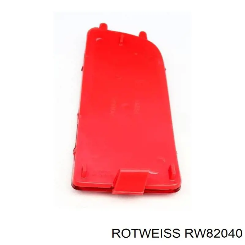 RW82040 Rotweiss reflector, parachoques trasero, izquierdo