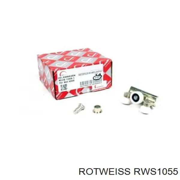 RWS1055 Rotweiss guía rodillo, puerta corrediza, derecho inferior