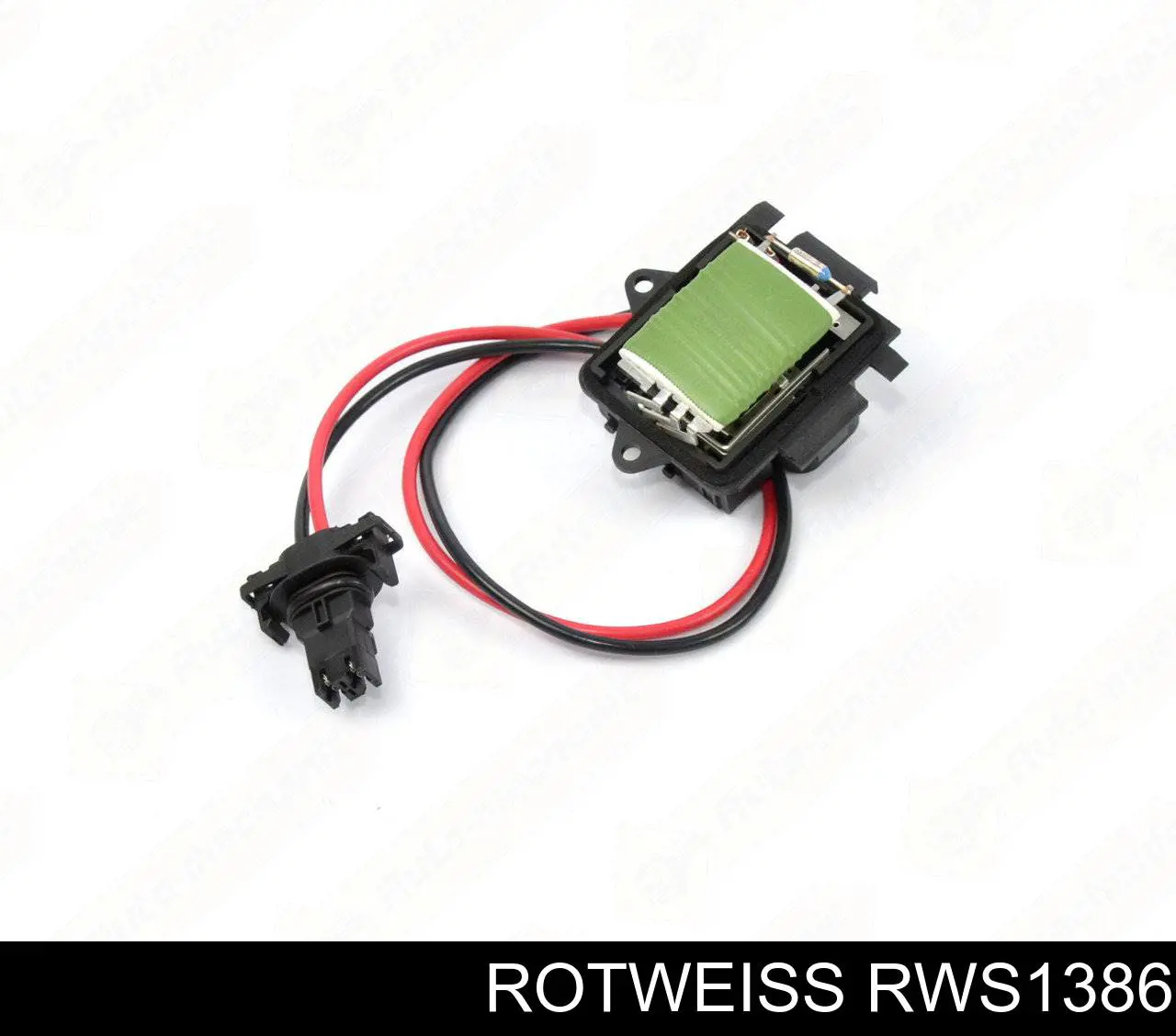 RWS1386 Rotweiss resitencia, ventilador habitáculo