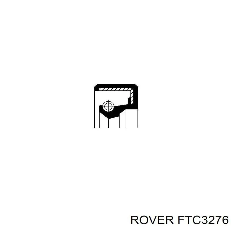 FTC3276 Rover anillo retén de semieje, eje delantero