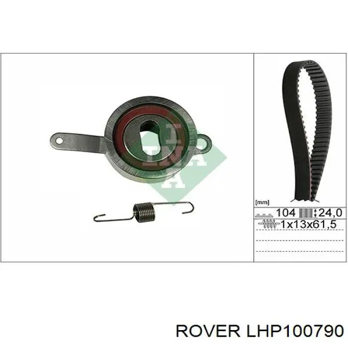 LHP100790 Rover rodillo, cadena de distribución