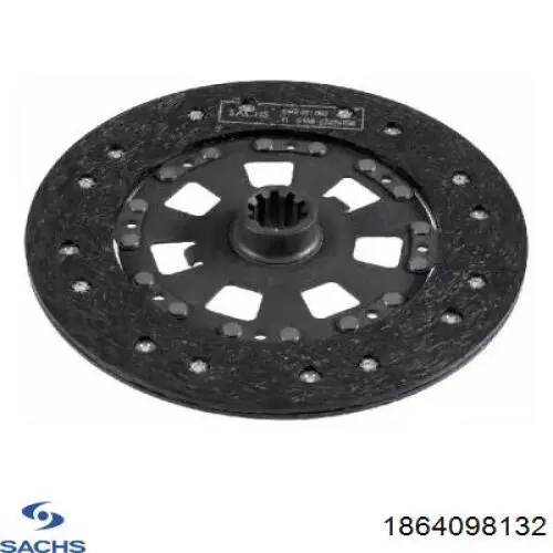 1864 098 132 Sachs disco de embrague