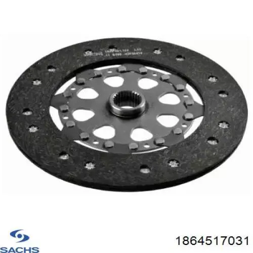 1864 517 031 Sachs disco de embrague