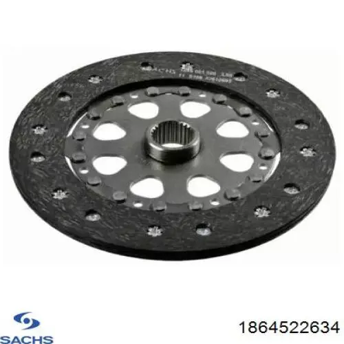 1864 522 634 Sachs disco de embrague