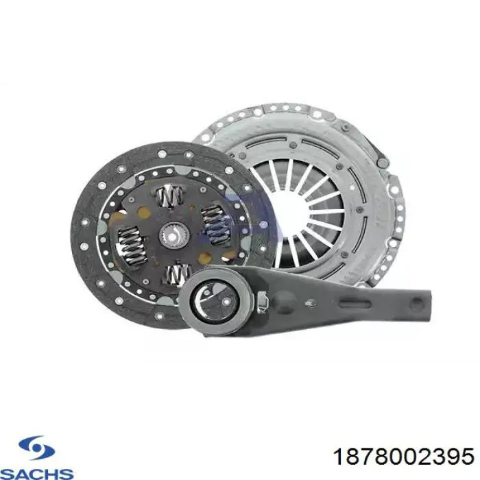 1878 002 395 Sachs disco de embrague