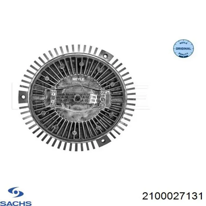 2100 027 131 Sachs embrague, ventilador del radiador