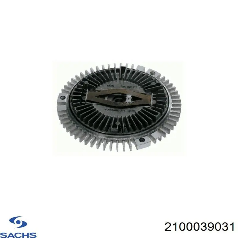 2100 039 031 Sachs embrague, ventilador del radiador