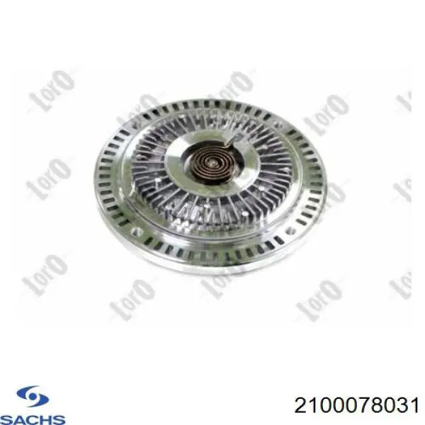 2100 078 031 Sachs embrague, ventilador del radiador