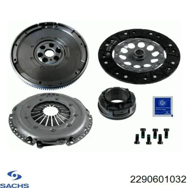 2290 601 032 Sachs kit de embrague (3 partes)