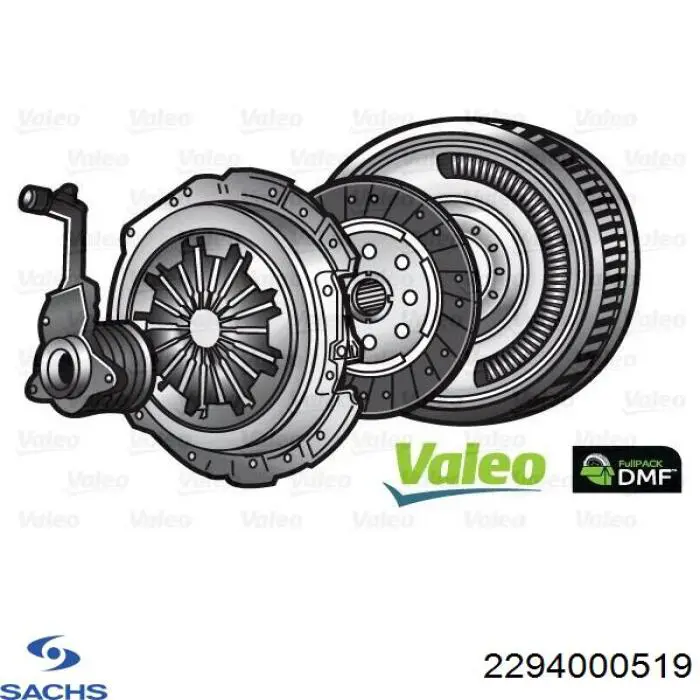 2294 000 519 Sachs volante motor