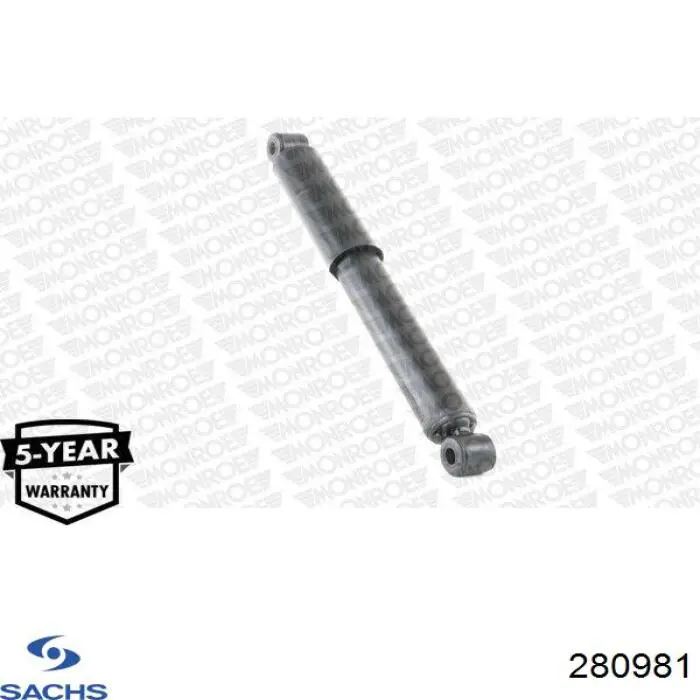 280 981 Sachs amortiguador trasero