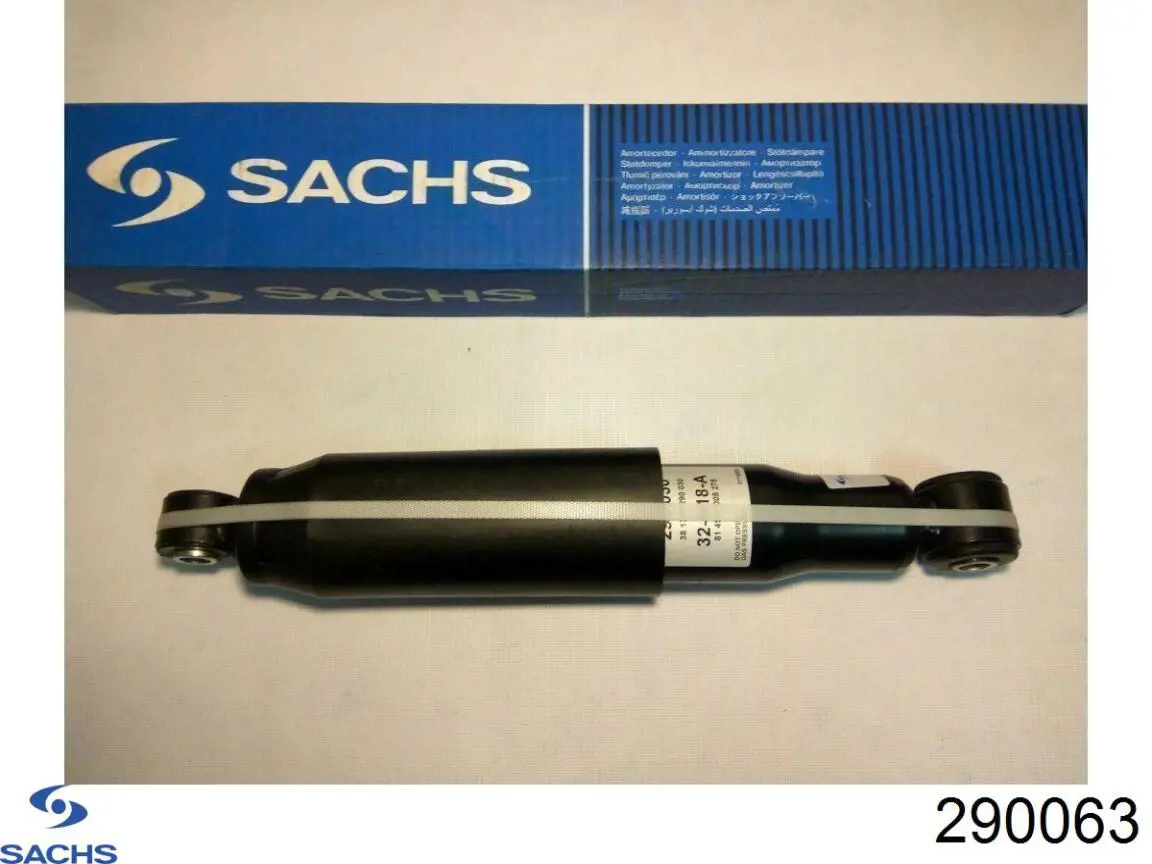 290 063 Sachs amortiguador trasero