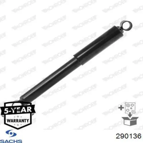 290 136 Sachs amortiguador trasero