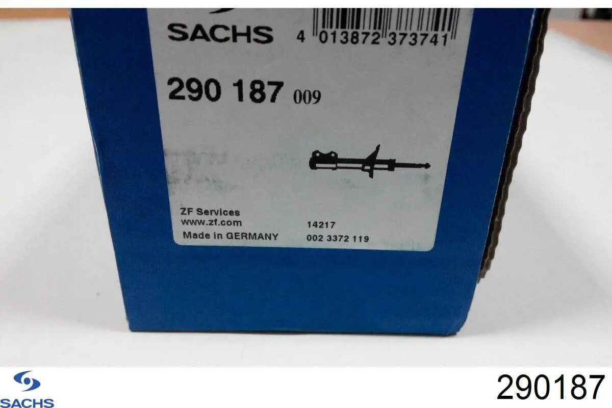 290 187 Sachs amortiguador trasero