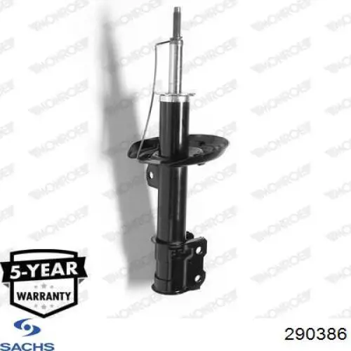 290386 Sachs amortiguador delantero izquierdo