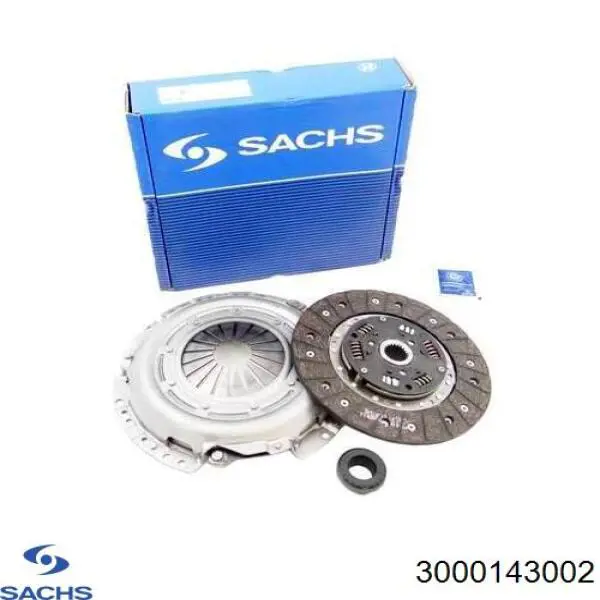 3000 143 002 Sachs kit de embrague (3 partes)