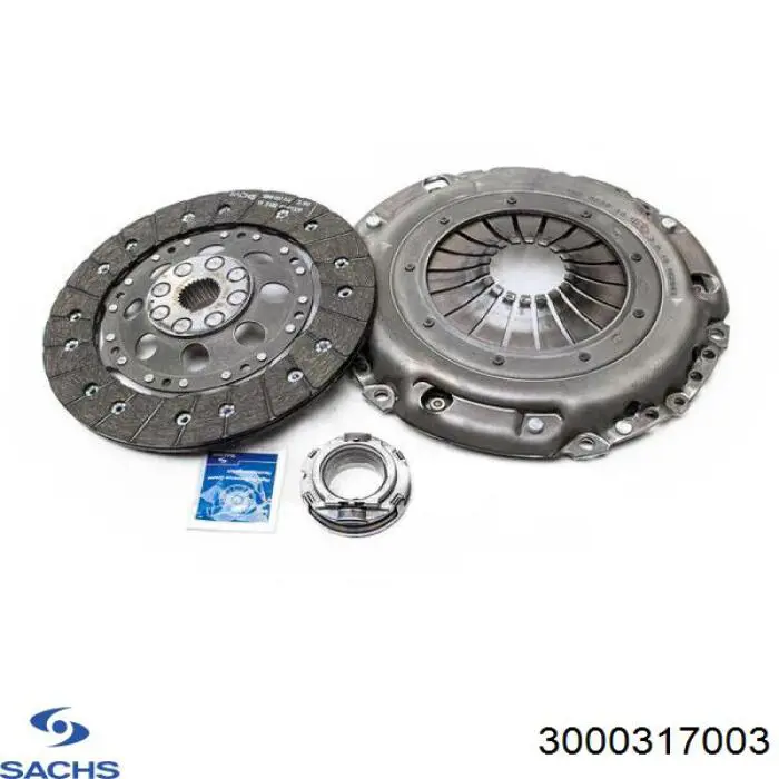 3000317003 Sachs kit de embrague (3 partes)