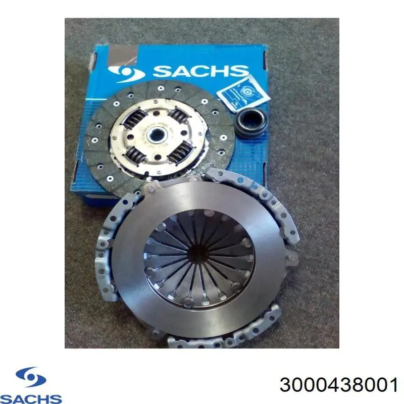 3000438001 Sachs kit de embrague (3 partes)