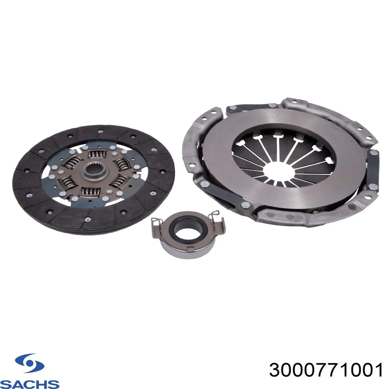 3000 771 001 Sachs kit de embrague (3 partes)