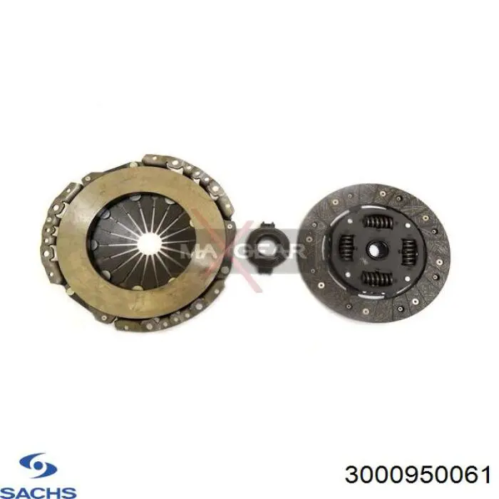 3000 950 061 Sachs kit de embrague (3 partes)