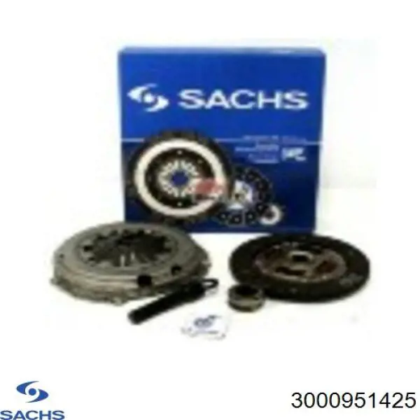 3000 951 425 Sachs kit de embrague (3 partes)