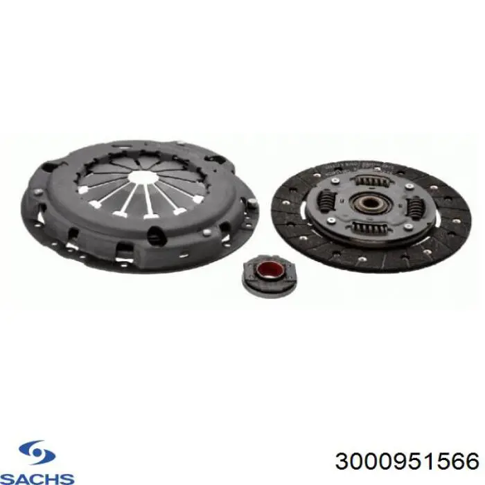 3000951566 Sachs kit de embrague (3 partes)