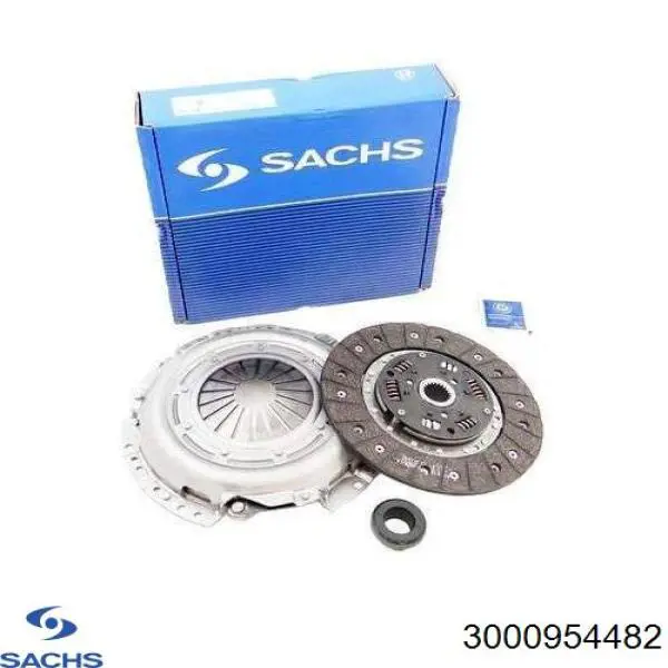 3000 954 482 Sachs kit de embrague (3 partes)