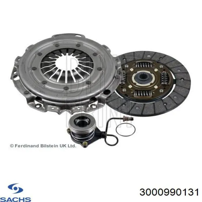 3000 990 131 Sachs kit de embrague (3 partes)