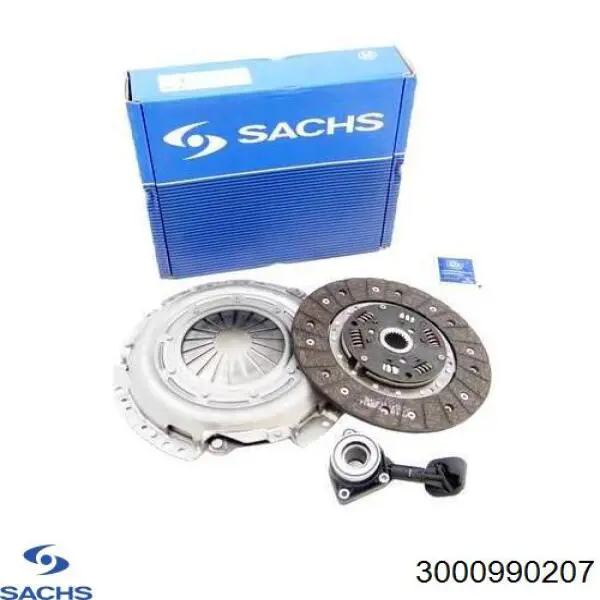 3000990207 Sachs kit de embrague (3 partes)