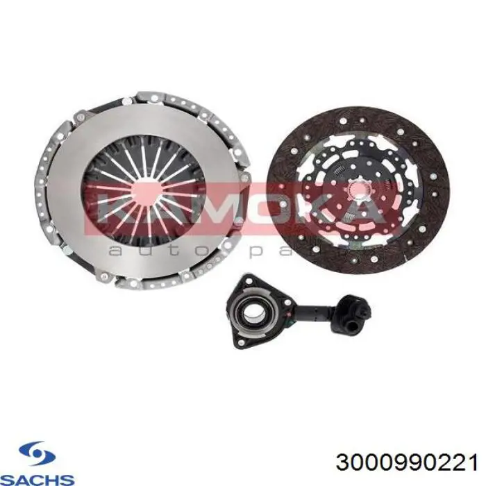 3000990221 Sachs kit de embrague (3 partes)