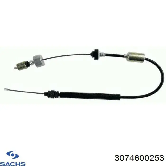 3074600253 Sachs cable de embrague