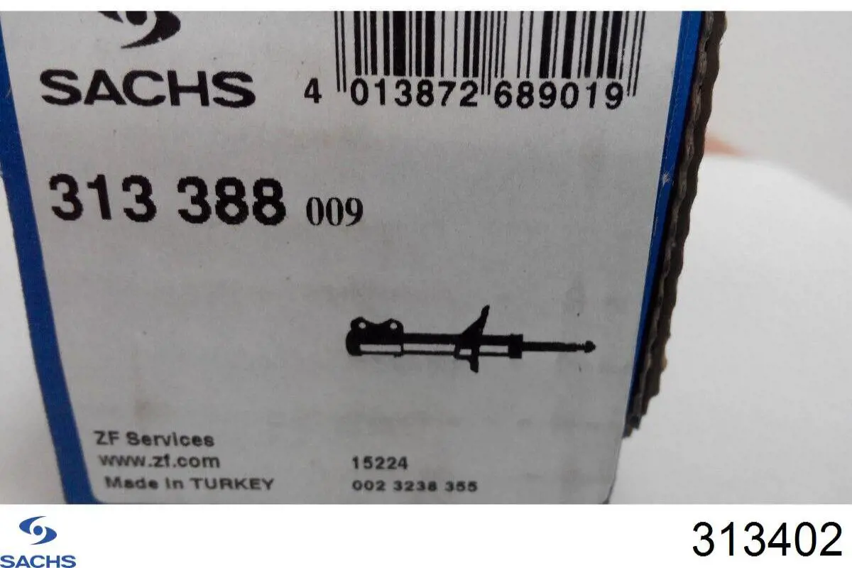 313 402 Sachs amortiguador delantero izquierdo