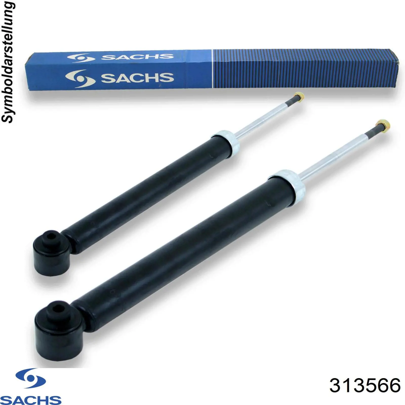 313 566 Sachs amortiguador delantero izquierdo