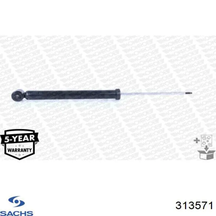 313 571 Sachs amortiguador trasero