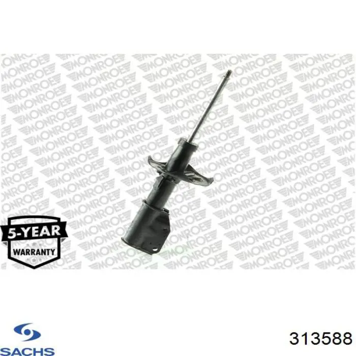 313 588 Sachs amortiguador delantero derecho