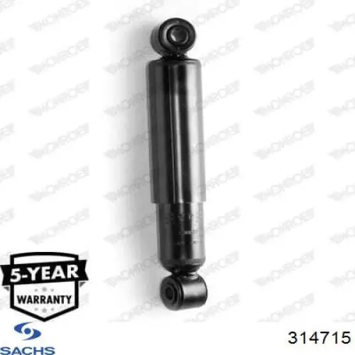 314 715 Sachs amortiguador trasero