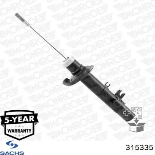 315 335 Sachs amortiguador delantero izquierdo