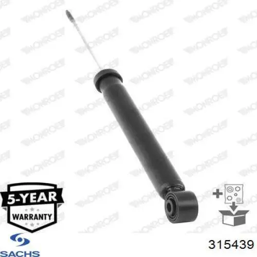 315 439 Sachs amortiguador trasero