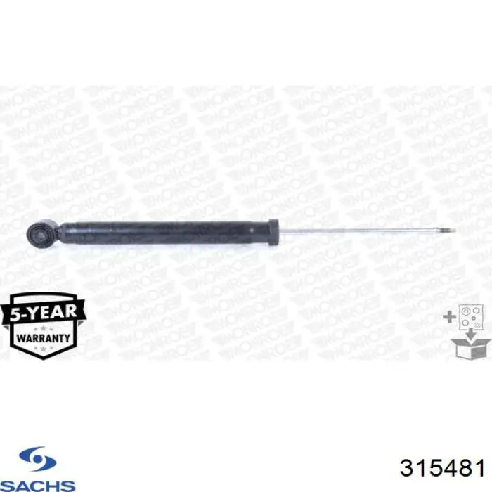 315 481 Sachs amortiguador trasero