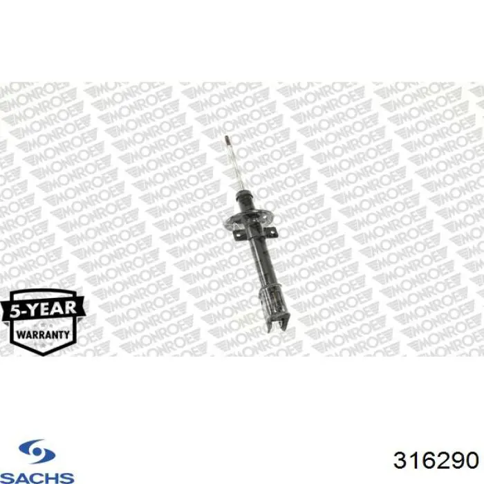 316290 Sachs amortiguador trasero