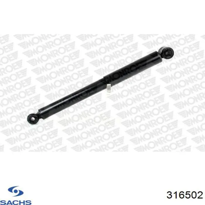 316502 Sachs amortiguador trasero