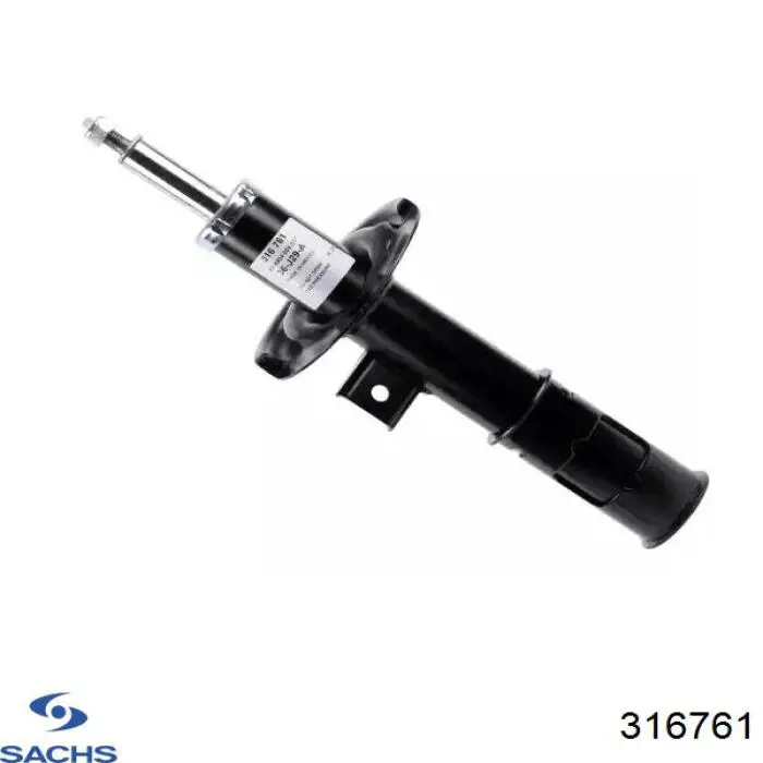 316 761 Sachs amortiguador delantero izquierdo