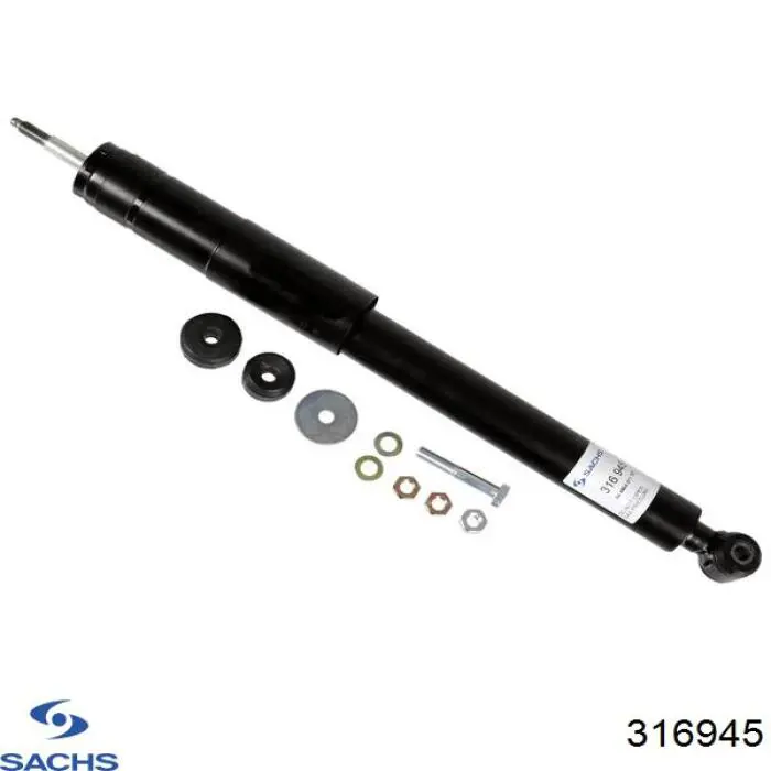 316 945 Sachs amortiguador trasero