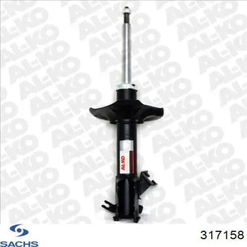 317 158 Sachs amortiguador delantero derecho