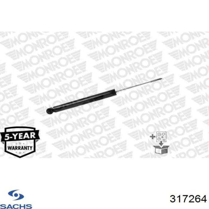 317 264 Sachs amortiguador trasero