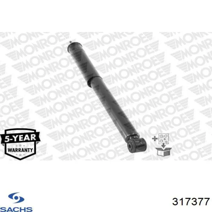 317 377 Sachs amortiguador trasero