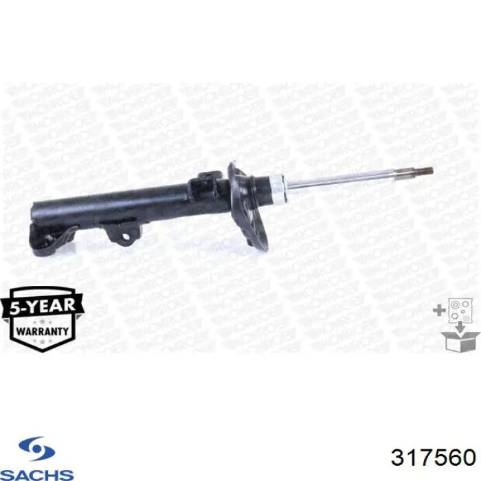 317 560 Sachs amortiguador delantero