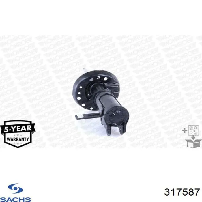 317587 Sachs amortiguador delantero derecho